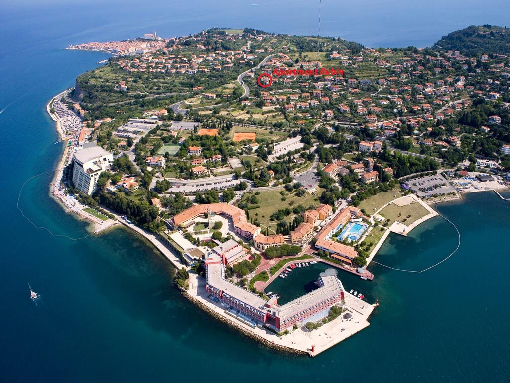 Apartment Rubin Piran Exterior foto